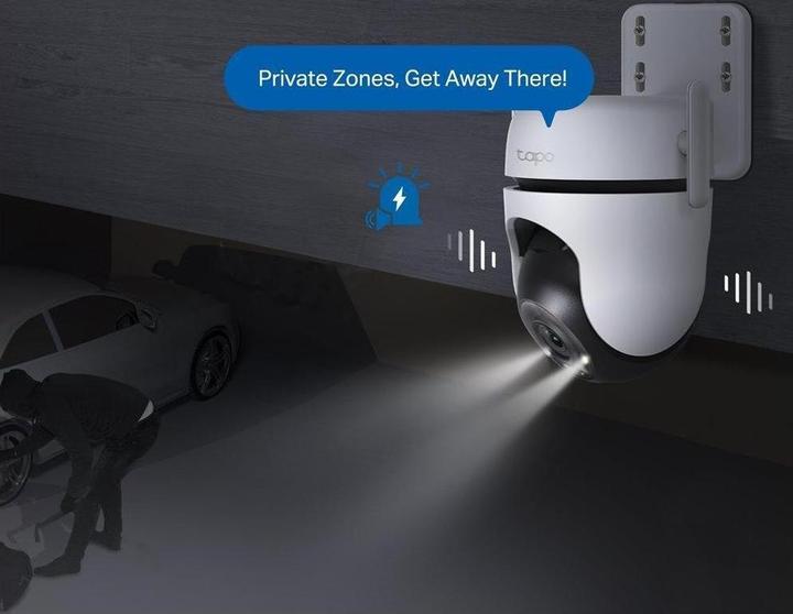 Actual product image TP-Link Tapo C520WS 4MP 360° outdoor camera MicroSD (2560 x 1440 Pixels)