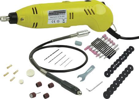 Actual product image Mannesmann Multifunctional tool incl. Z (Straight grinder, 130 W)