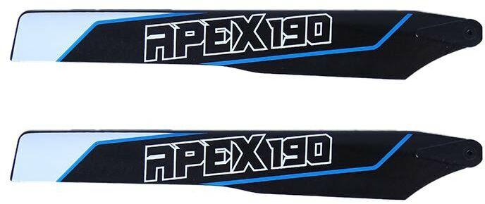 Produktbild OMP Hobby OMPHobby Hauptrotorblatt-Set M2, Ersatzteiltyp: Hauptrotorblätter