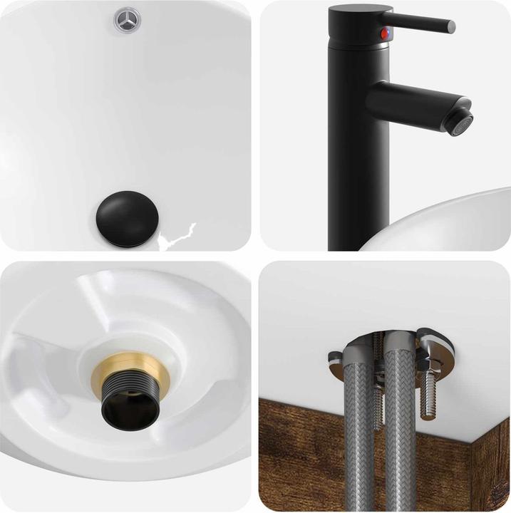 Produktbild vidaXL Badezimmerschrank