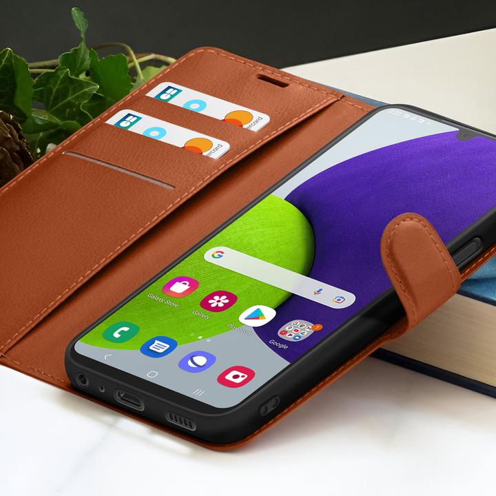 Produktbild Zanaé Portemonnaie Etui Galaxy M22/M32/A22 (Samsung Galaxy A22, Samsung Galaxy M22, Samsung Galaxy M32)