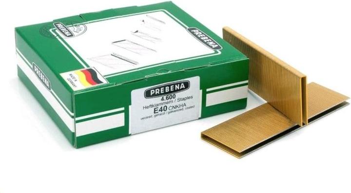 Image du produit Prebena Agrafes Type E40CNKHA 4600 pcs.