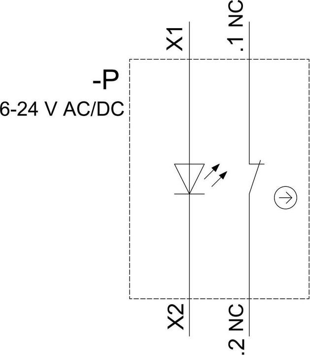 Produktbild Siemens Holder for 3 modules, 6-24V AC/DC