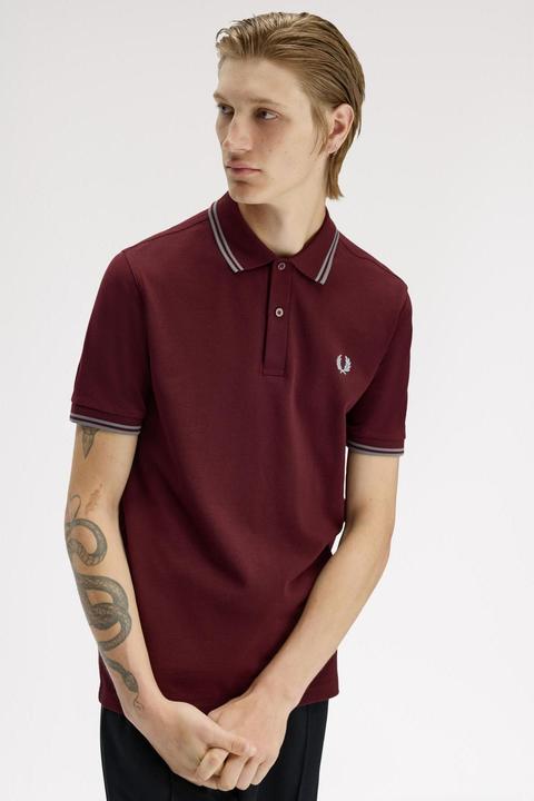 Produktbild Fred Perry Polo mit Doppelbande (S)