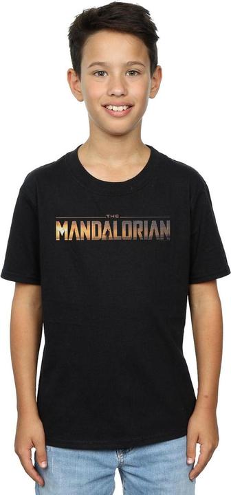 Produktbild Star Wars The Mandalorian Series Logo TShirt Jungen (116)