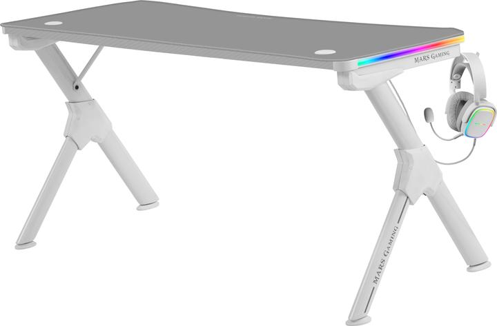 Image du produit Mars Gaming Bureau Gamer MGD140 RGB (Blanc)