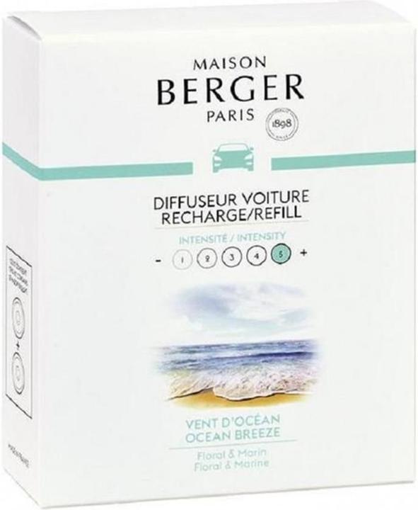 Maison Berger Autodiffusor Refill Vent d'Océan 2 Stück