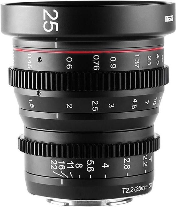 Produktbild Meike 25mm T2.2-22 Sony E-Mount Cine Lens (Sony E, APS-C / DX)