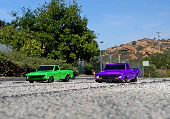 Produktbild Traxxas Drag Slash Elektro Brushless Drag-Racer 2WD 1:10 RTR purple (RTR Ready-to-Run)