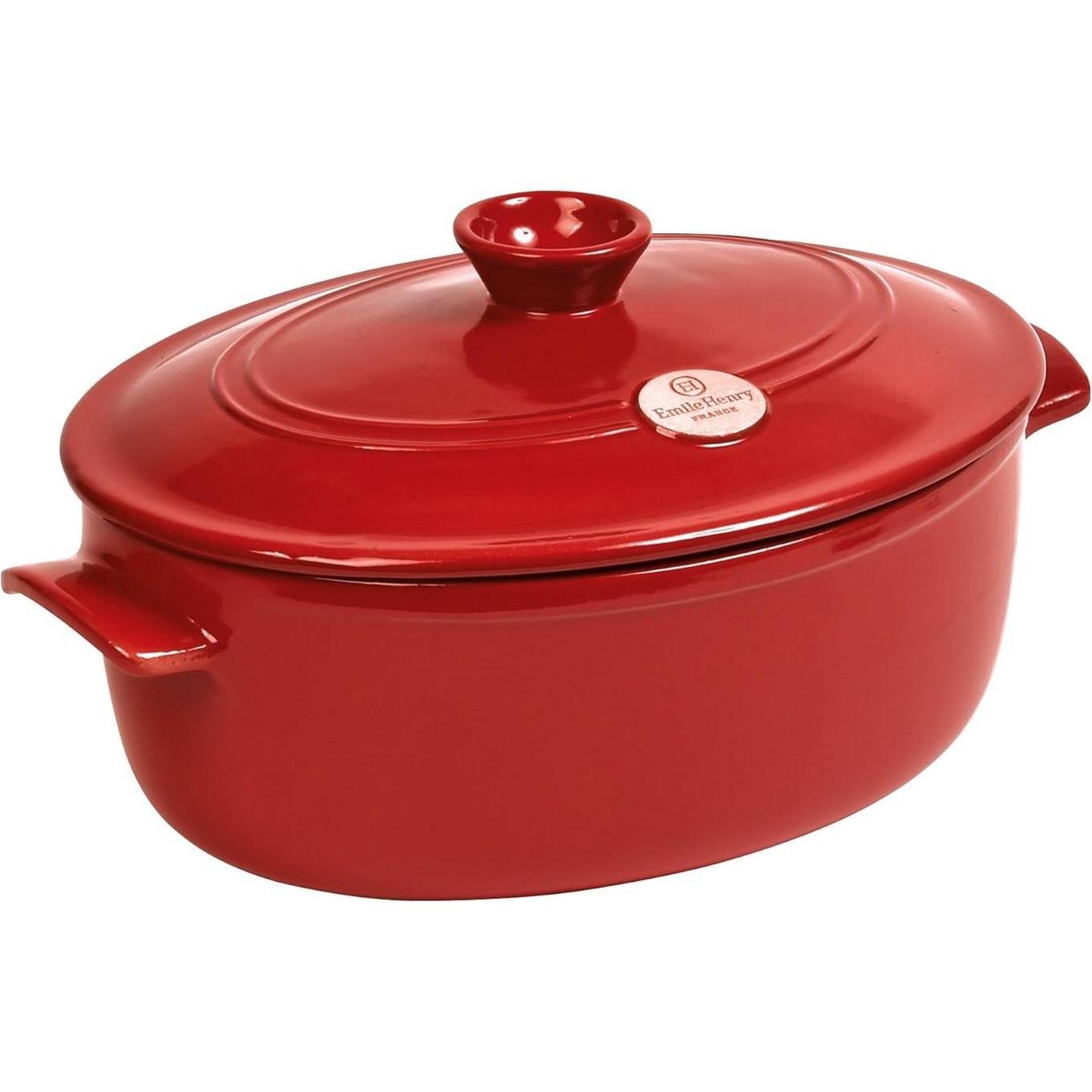 Emile Henry Ovale Braadpan für kleine Schmorgereichte (Keramik) (344560)