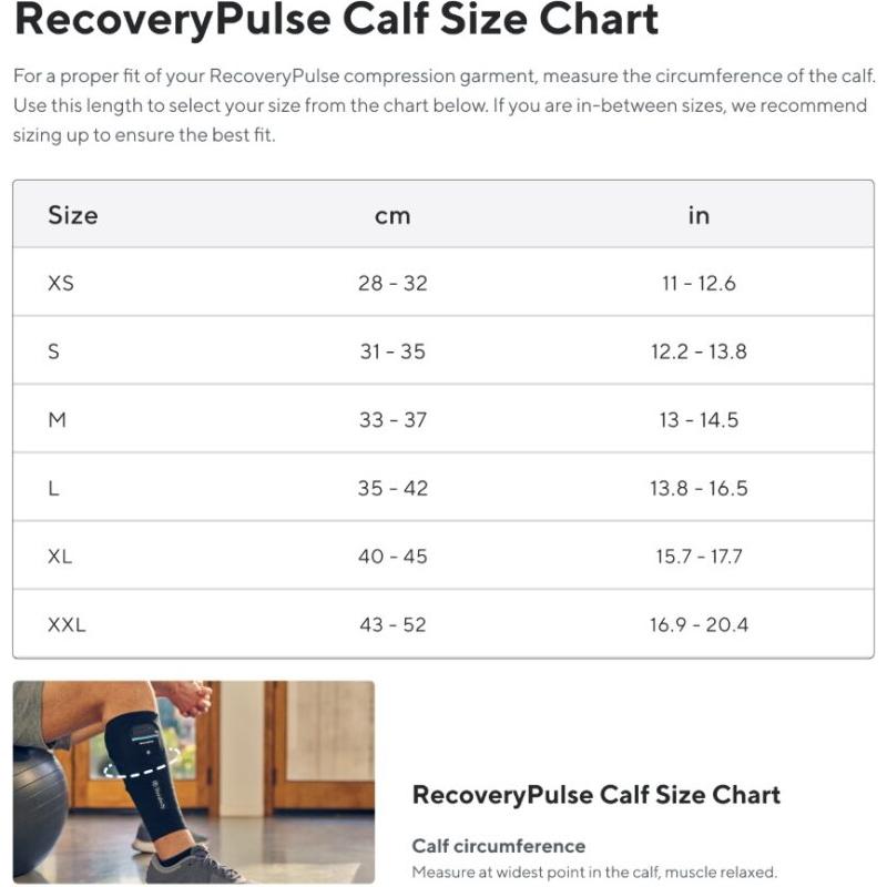 Thumbnail - Theragun, Massagegerät, RecoveryPulse - Calf Sleeve (Wade) - M
