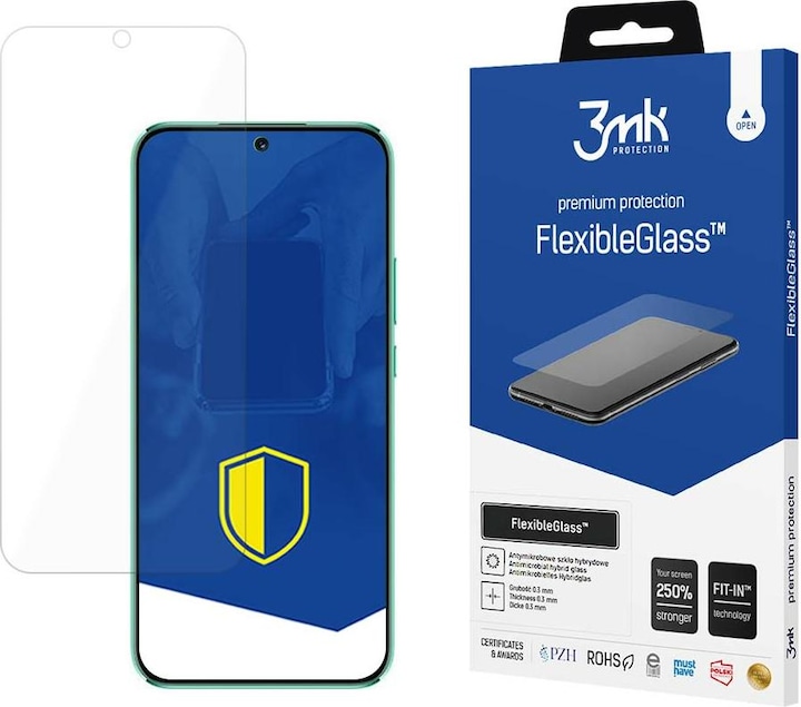 Produktbild 3MK Hybridglas FlexibleGlass für Huawei Nova 11 (1 Stück, Huawei Nova 11i)