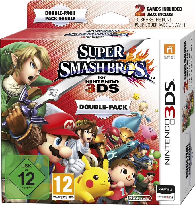 Image du produit Nintendo Double pack Super Smash Bros. (2DS, 3DS, 3DS XL, DE)