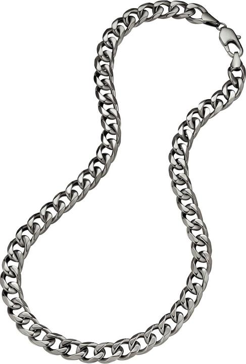 Produktbild True Rebels Kette Edelstahl gunmetal - 38488 (Edelstahl IP Titancarbid)