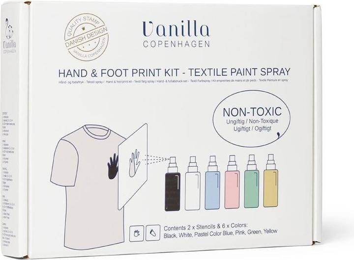 Image du produit Copenhagen Vanilla - Hand & Foot Fabric Paint Spray (MEMO1325) (Bain de pieds)