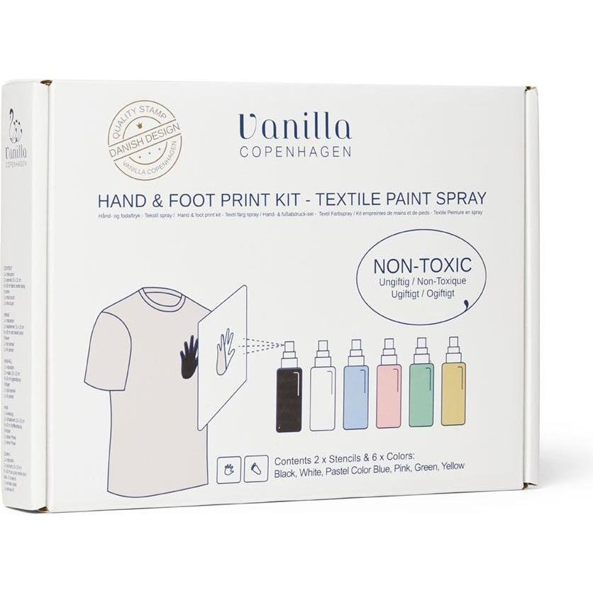 Copenhagen, Prodotti cura dei piedi, Vanilla - Hand & Foot Fabric Paint Spray (MEMO1325) (Pediluvio)
