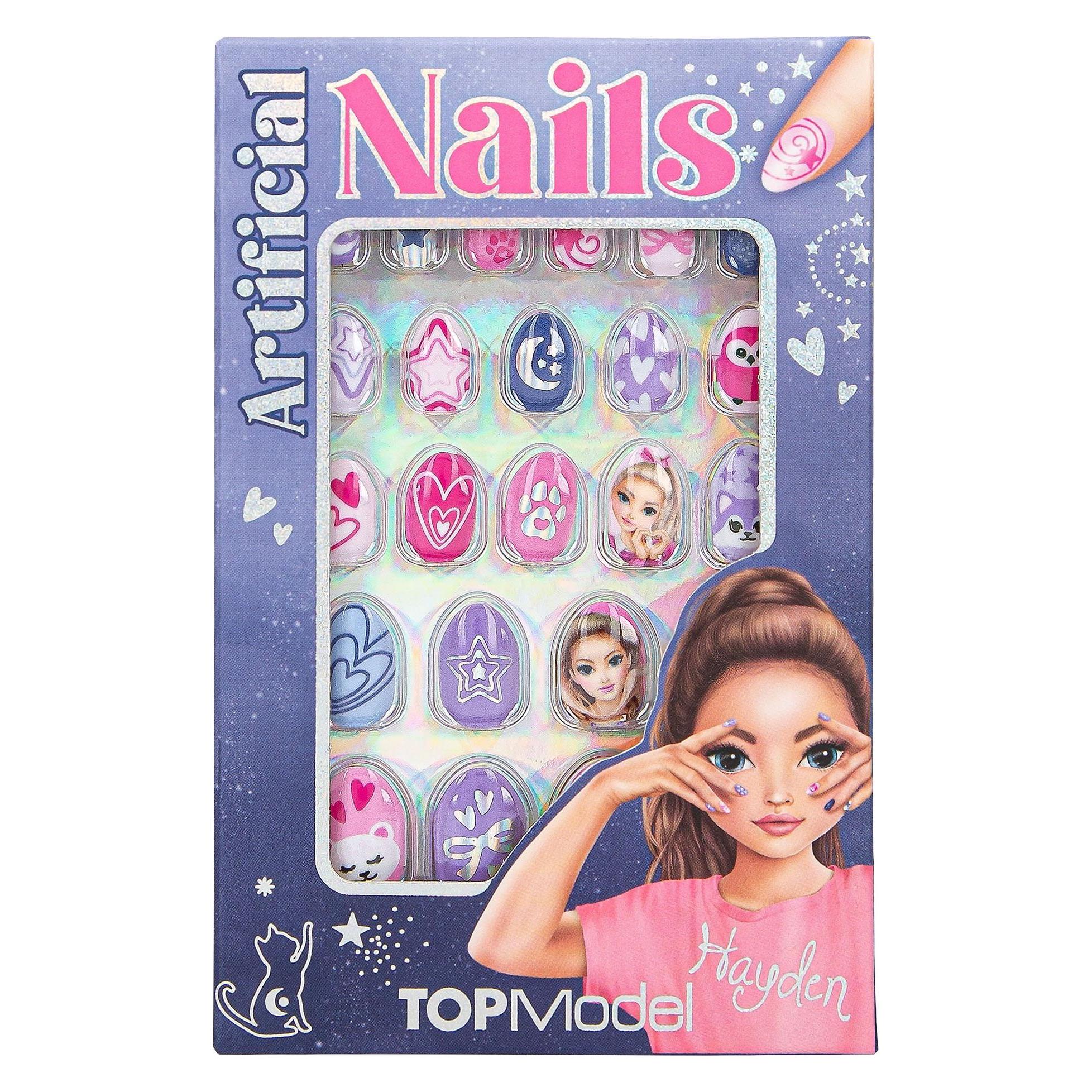Top Model TOPModel - Artificial Nails Beauty And Me - Pink And Purple