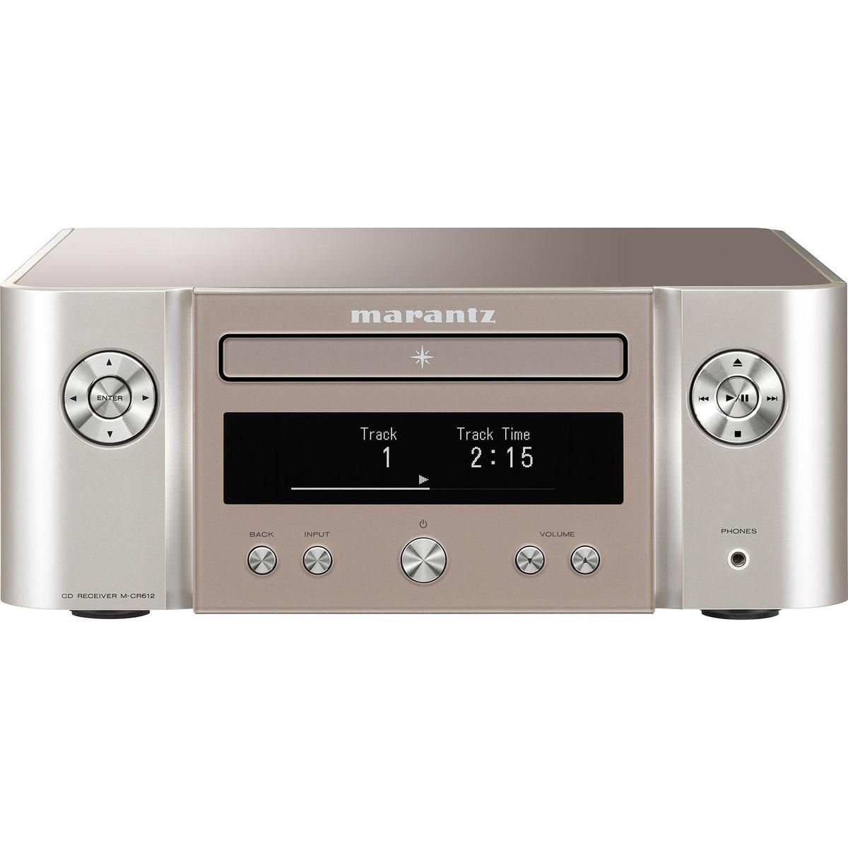 Marantz M-CR612 Melodia X (Canale 2.0, DAB, FM, DAB+), Ricevitore AV, Argento