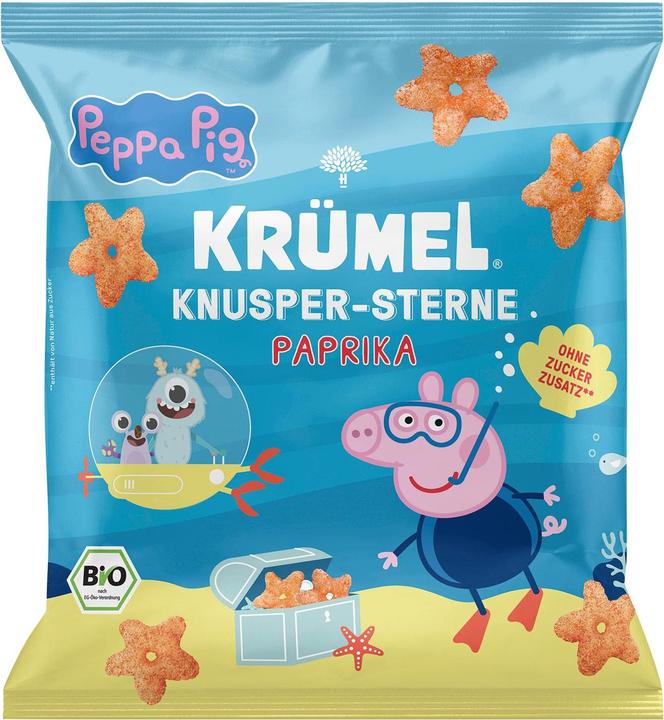 Krümel Knabberspass Knusper-Sterne Paprika Peppa Pig 20 g (20 g)