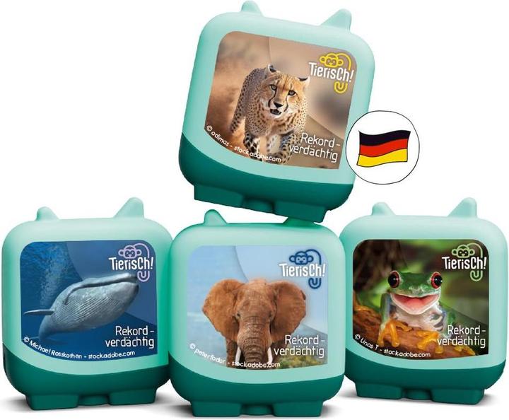 Tonies Clever Tonie Animal! - Record-breaking set of 4 (German)