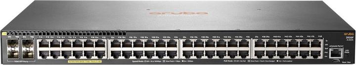 Immagine prodotto HPE Aruba 2930F 48G PoE+ 4SFP, Gestito, L3, Gigabit Ethernet (10/100/1000), S (48 porte)