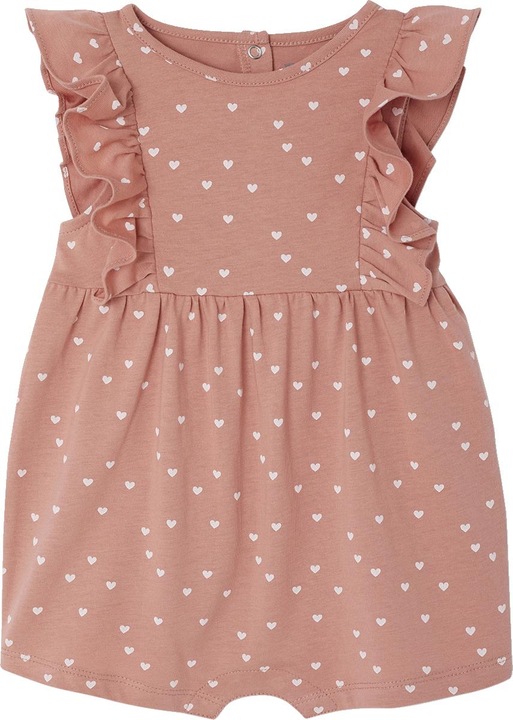 Immagine prodotto Vertbaudet Bio-Kollektion: Baby Kurzoverall mit Volantärmeln BASIC (74)
