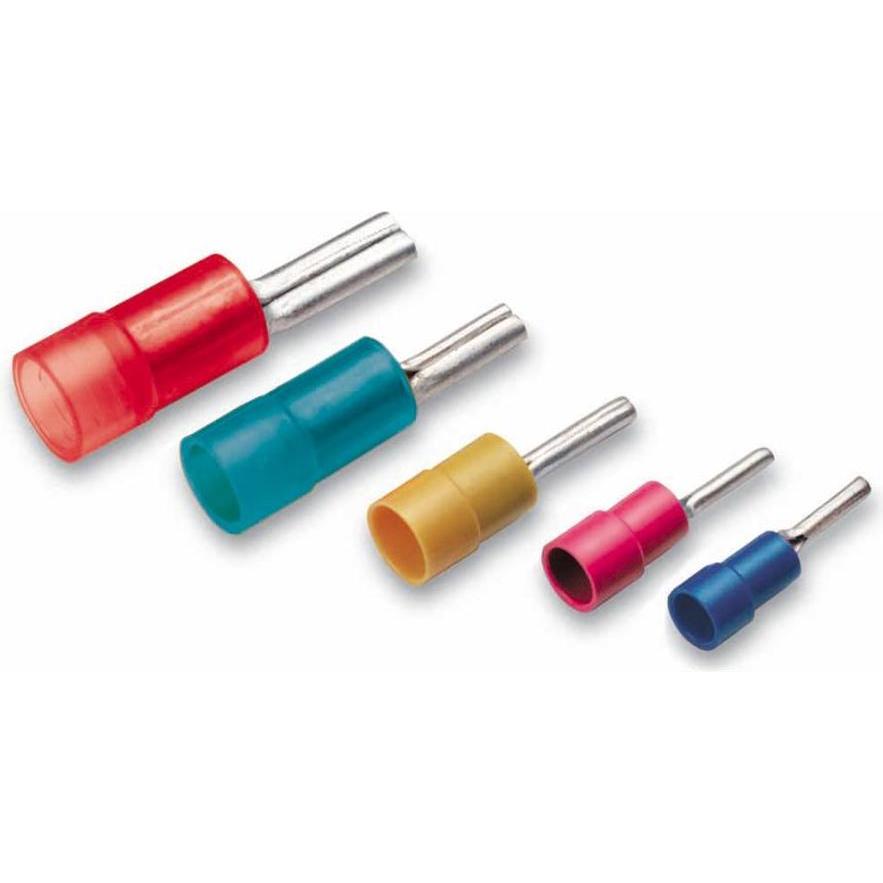 Cimco, Kabelverbindung, Quetschkabelschuhe, Stiftform Cu, DIN 46231, blau, 1,5 - 2,5 mmÂ², 10 mm