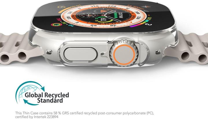 Actual product image Vonmählen Thin Case - Protective case for Apple Watch Ultra, transparent