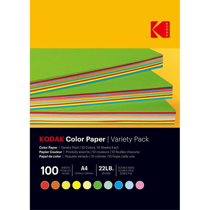 Produktbild Kodak Color Paper for Home&Office A4x100 (80 g/m², 100 x)