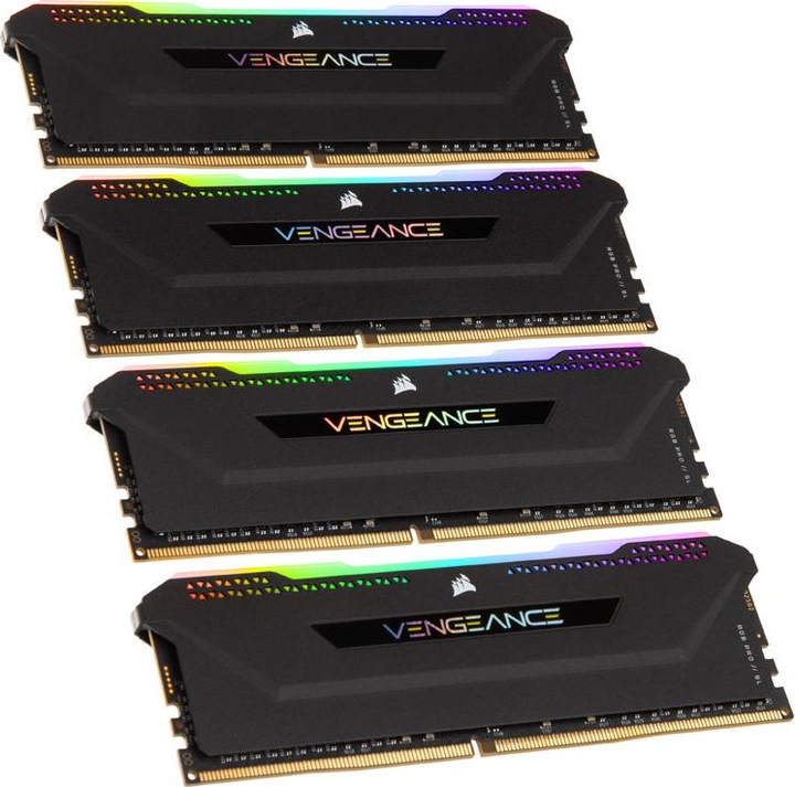 Produktbild Corsair Vengeance RGB Pro SL (4 x 8GB, 3200 MHz, DDR4-RAM, DIMM)
