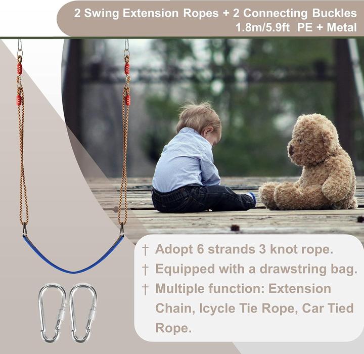 Actual product image Dauerhaft Swing extension ropes
