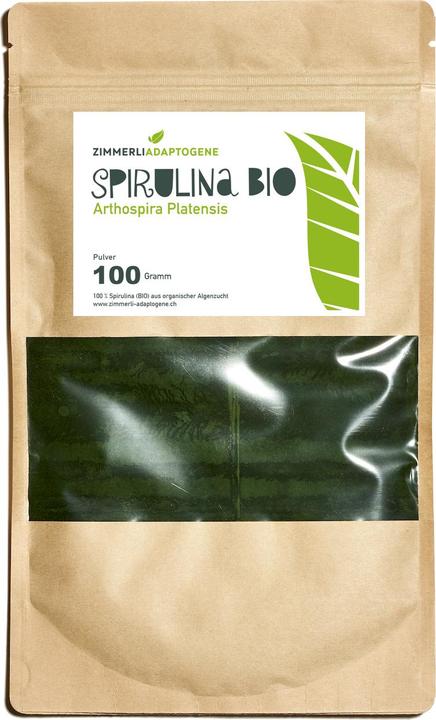 Produktbild Zimmerli Adaptogene Spirulina Pulver (BIO) (1 Stück, Pulver, 100 g)