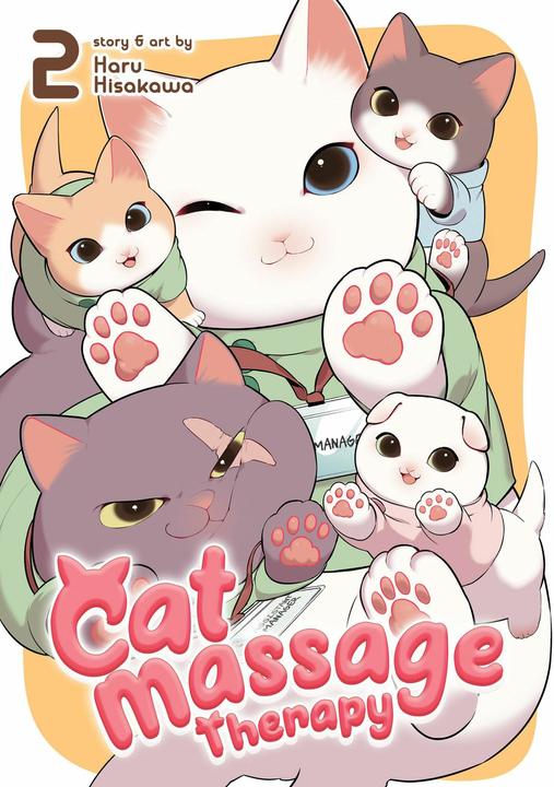 Actual product image Cat Massage Therapy Vol. 2 (English, Haru Hisakawa, 2022)