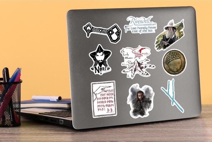 Actual product image Universal Textiles Deluxe Assorted Designs Stickers (Pack of 100)