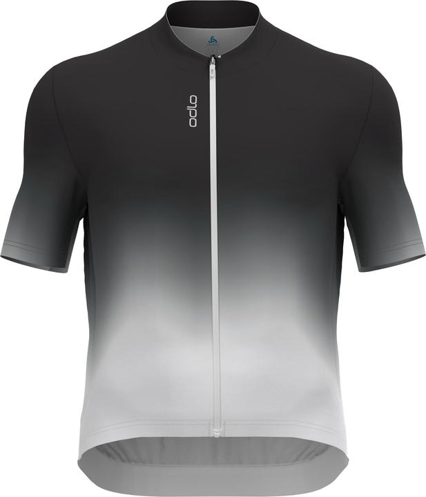 Odlo T-shirt s/u collar s/s full zip ZEROWEIGHT CHILL-TEC PRINT (XL)