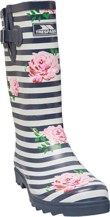 Actual product image Trespass Elena Floral Wellingtons (41)