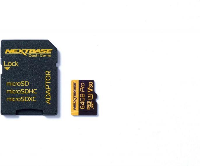 Productafbeelding Nextbase U3 Micro SD (64 GB, microSDXC, U3, UHS-I)