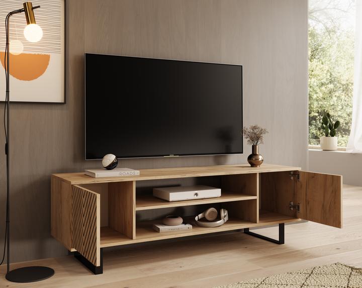 Actual product image ADRK Furniture TV-Schrank Lorello Fischgrät 155 cm