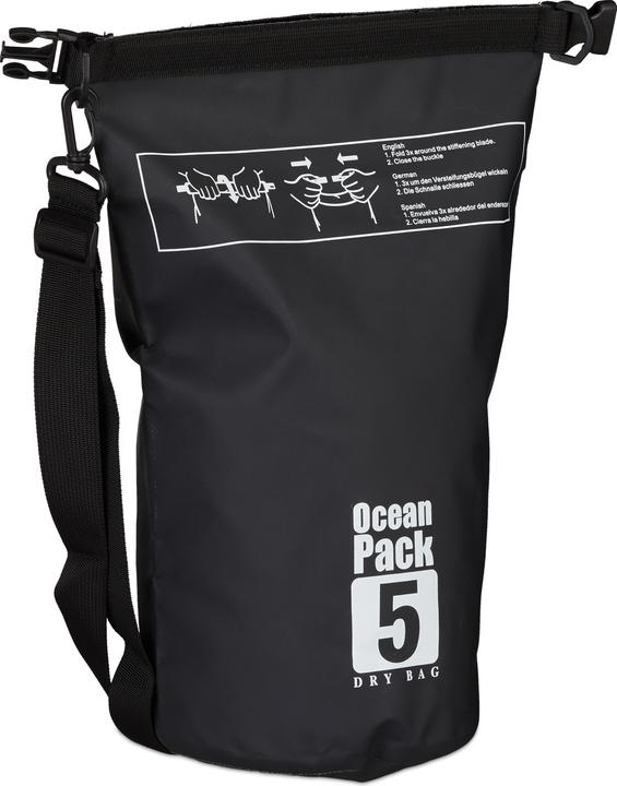 Actual product image Relaxdays Waterproof 5L Dry Bag (5 l)
