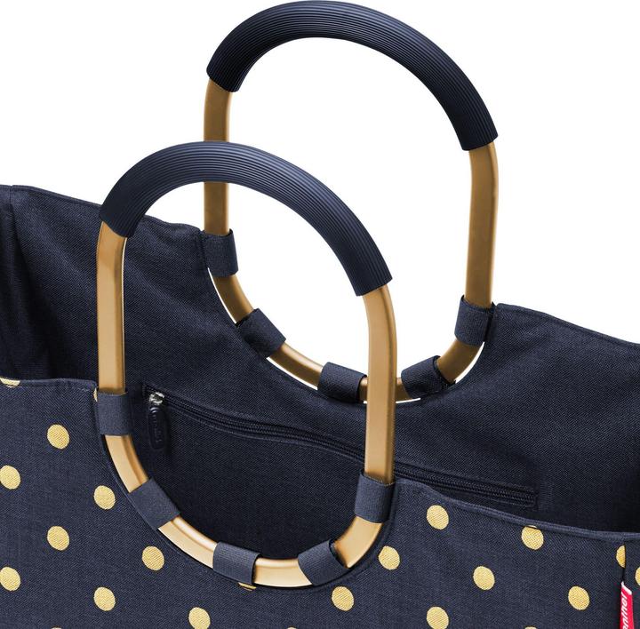 Produktbild reisenthel loopshopper L frame metallic dots blue