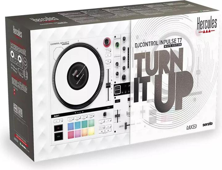 Produktbild Hercules DJ Control Inpulse T-7 DJ-Controller Weiss