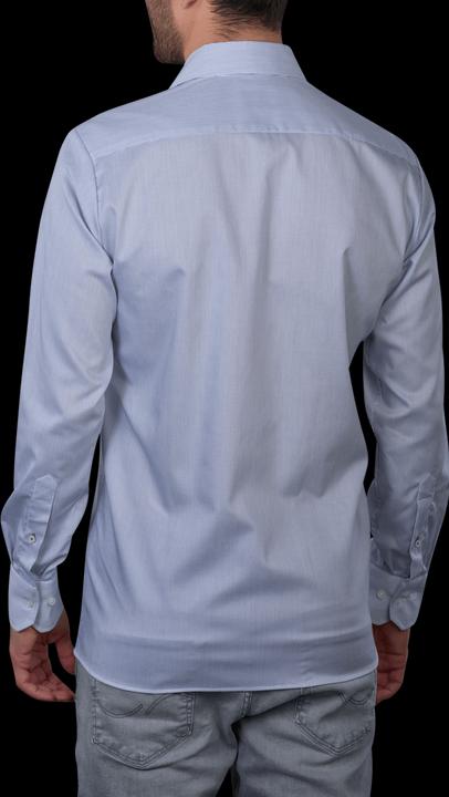 Produktbild The Basics Hemd Modern Fit Hai bügelleicht white mid (L)