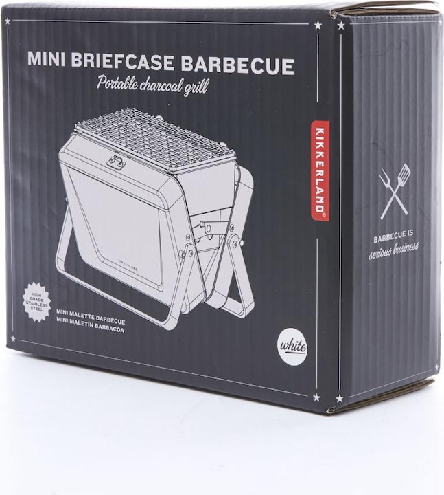 Immagine prodotto Kikkerland Small Briefcase BBQ (11 cm)