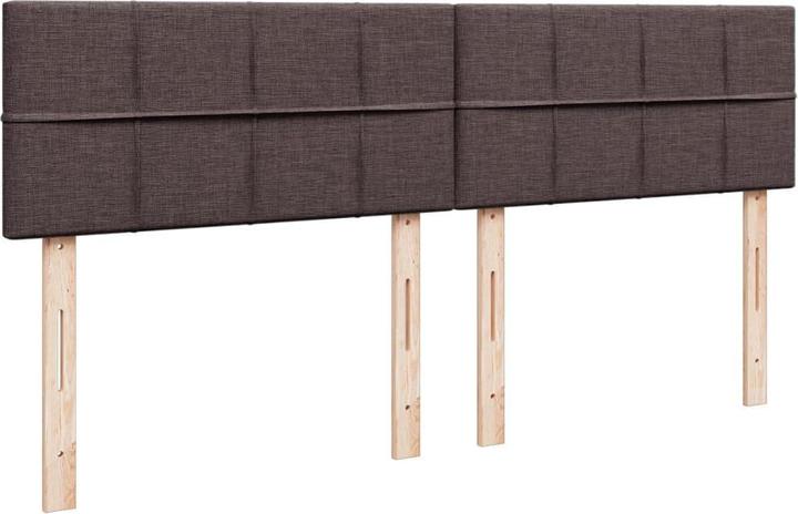 Produktbild VidaXL Bo x springbett mit Matratze 200 x 200 cm Stoff (200 x 200 cm)