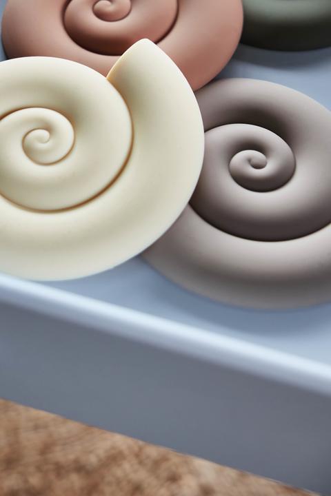 Immagine prodotto OYOY Living Sottobicchiere in vetro Nautilus Clay (1 x, Sottobicchiere in vetro)