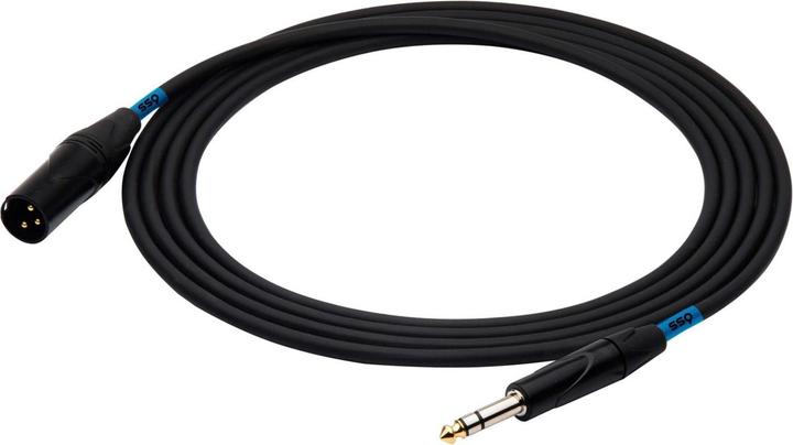 Image du produit SSQ Câble Jack 6.3mm - XLR 10m czarny (SS-1462) (10 m, Câbles XLR)