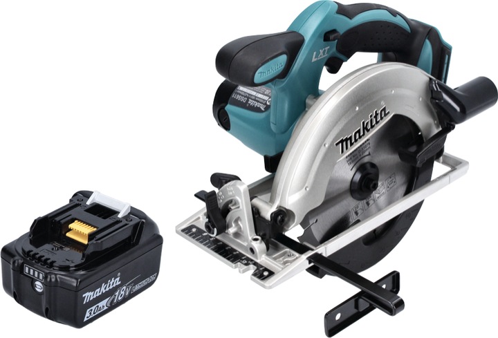 Productafbeelding Makita DSS 611 F1 accu handcirkelzaag 18V 165 mm + 1x 3,0Ah accu - zonder oplader