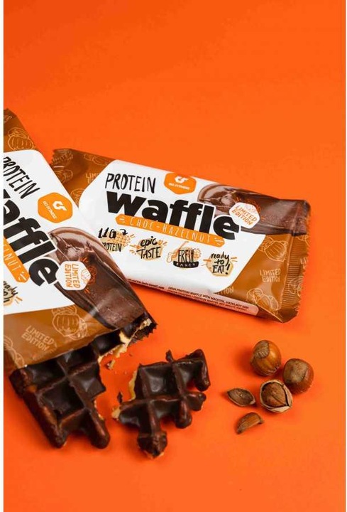 Image du produit Go Fitness Gaufrette aux protéines (Chocolat, Noisette, 12 pcs, 600 g)