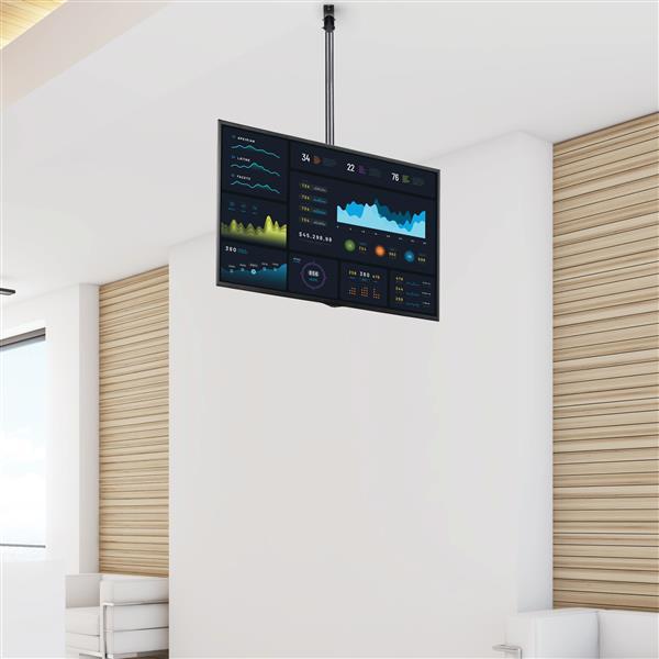 Actual product image StarTech TV Mount Ceiling Long Pole (Ceiling, 50 kg, 32" - 75")