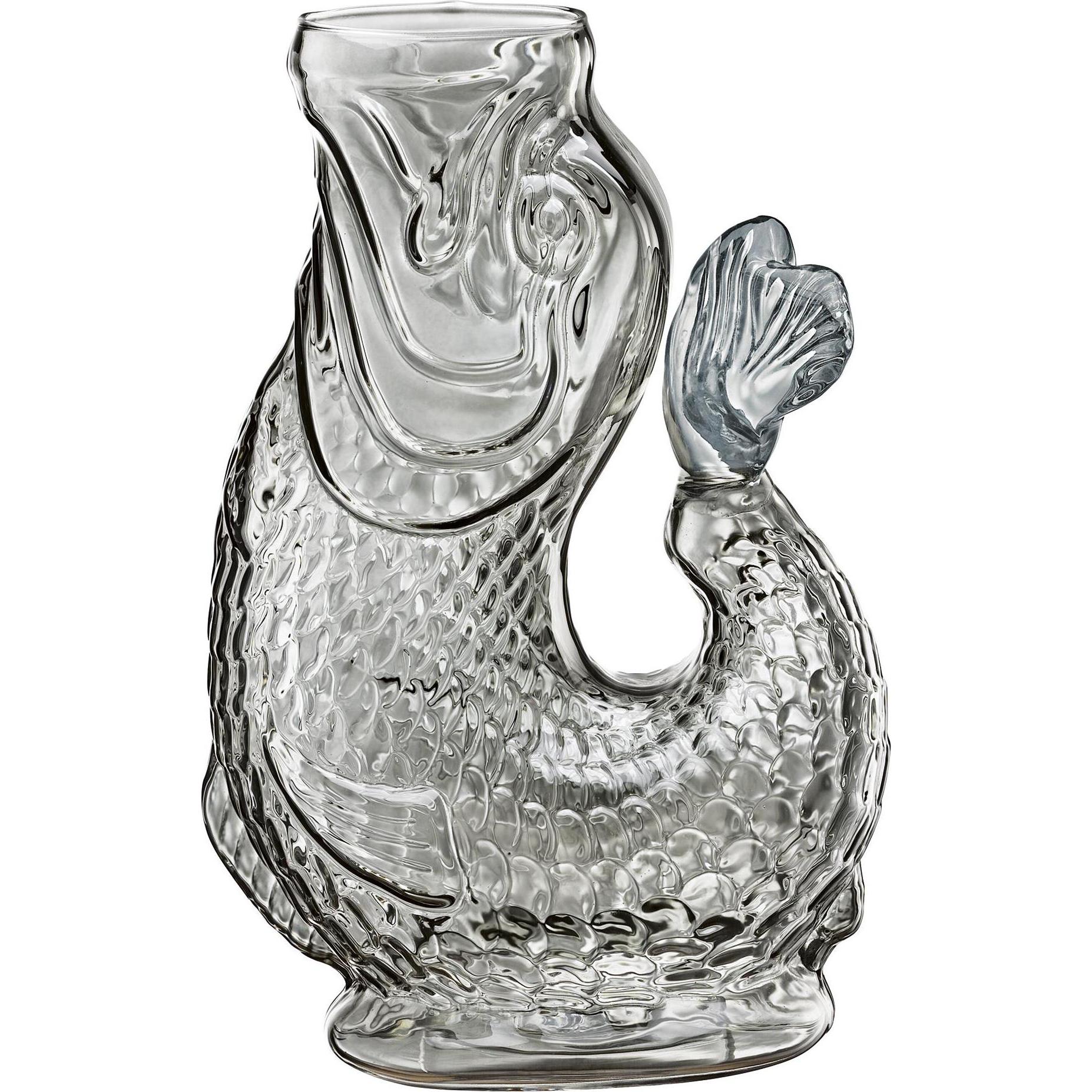 Cilio NEMO Wasserkaraffe grau 10x15,5x23cm (1 l) (291292)